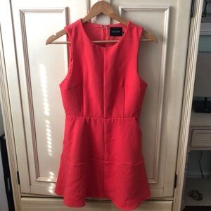 DO+BE Women's light orange Sleeveless Dress